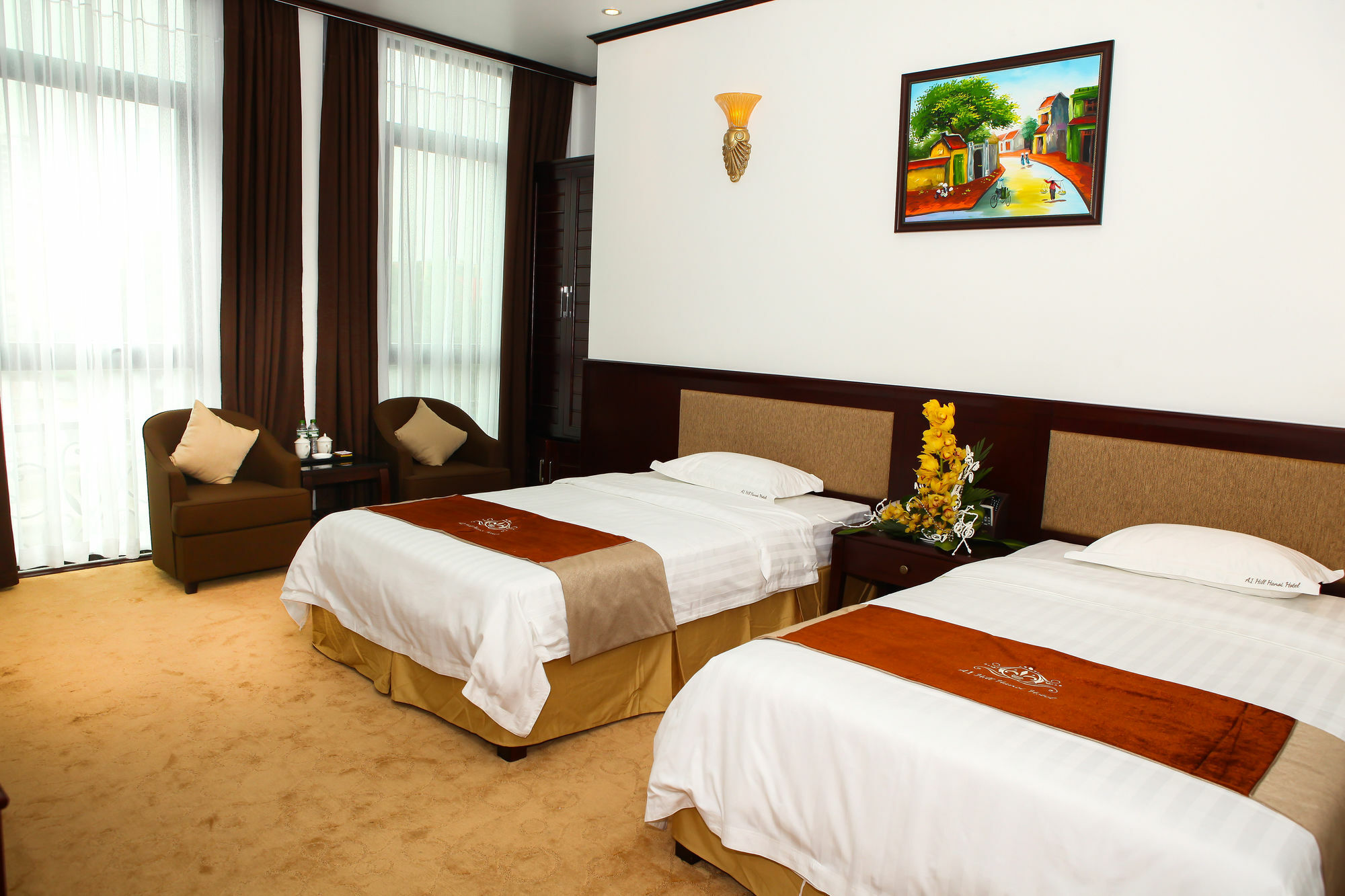 A1 Hill Hanoi Hotel Bagian luar foto